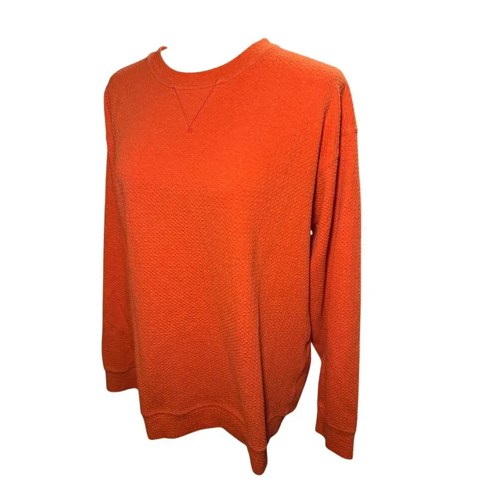 Lululemon All Yours Crew Bubble Dot SweatShirt, Heathered Brick, Women's Large